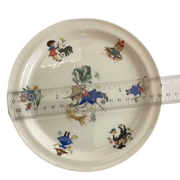 “Little Boy Blue” Arklow of Ireland 4 Pc Dish Set Vintage Child’s Set Erin Stone - Picture 14 of 16